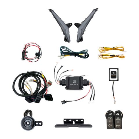 Ravek Gen 3 Speakeasy Turn Signal Fang Lights Kit Can-Am Maverick R 2024-2026