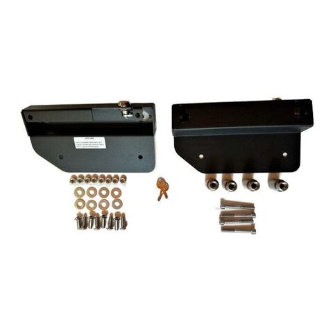 Leatherworks Quick Mounts Saddlebag Mounting System For Harley Dyna 2006-2017 Standard [Open Box]