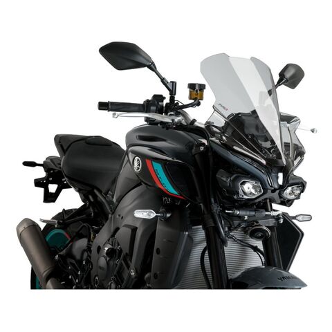 Puig Touring Naked New Generation Windscreen Yamaha MT-10 / SP 2022-2026 Smoke [Open Box]