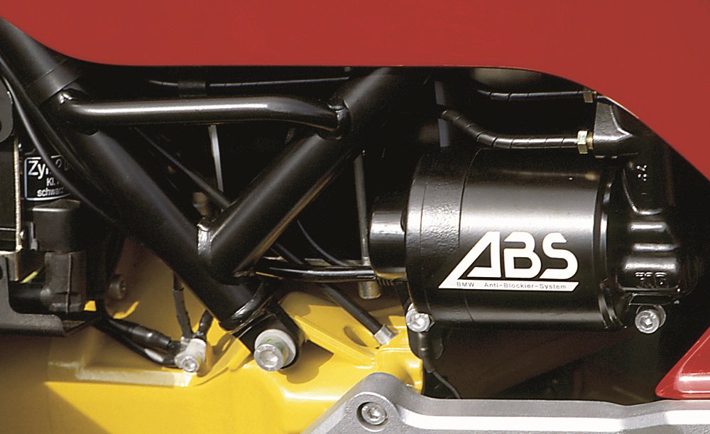 close view of the ABS equipment on the K1