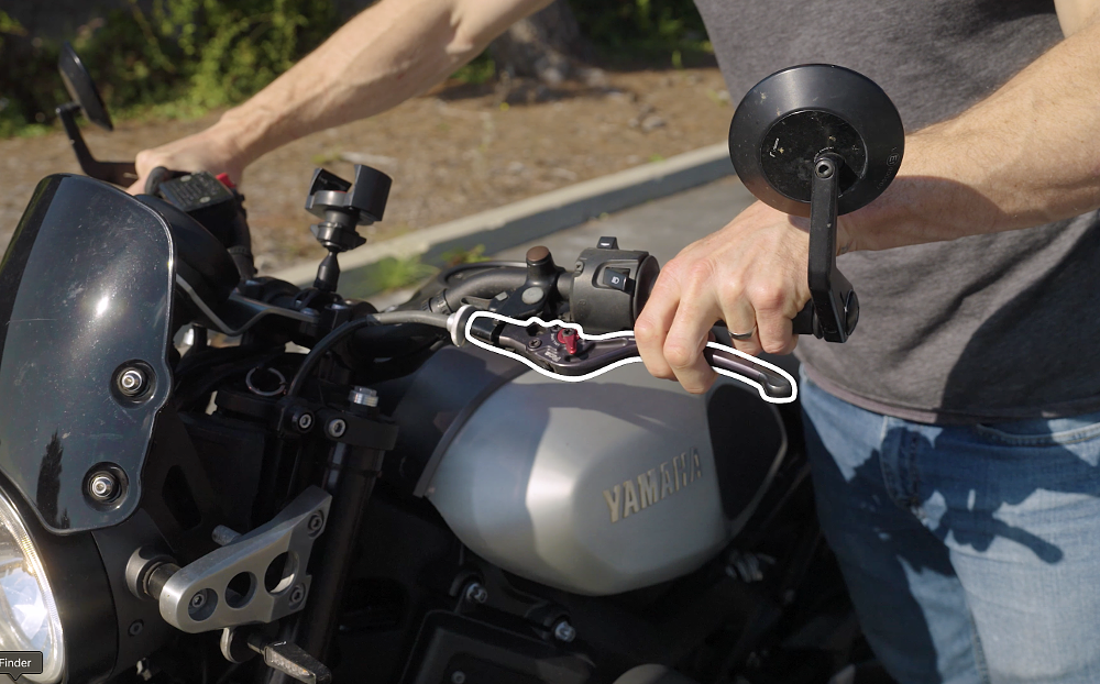Clutch finesse is crucial when loading a motorcycle. 