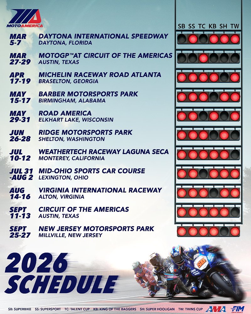 MotoAmerica schedule