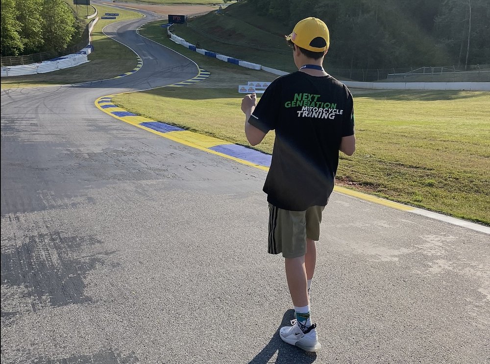 Road Atlanta track walk