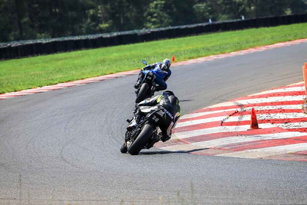 Apex cone reference point on a race track