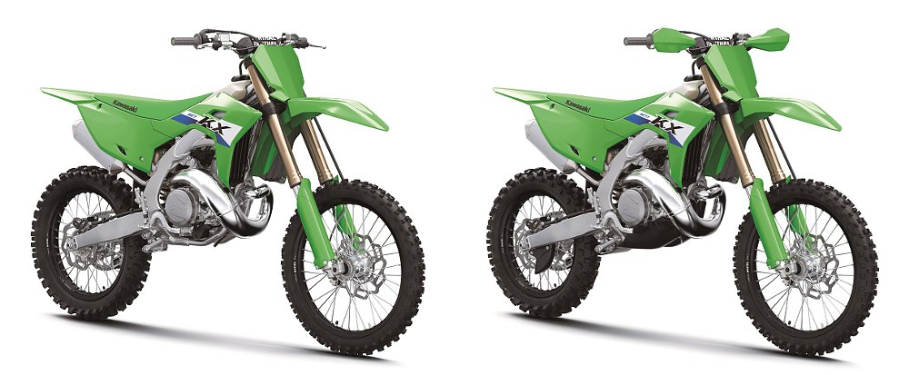 The KX327 and KX327X photographed in a studio.