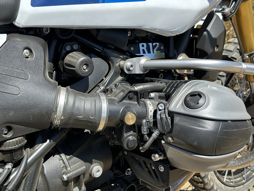 2026 BMW R 12 G/S engine detail.