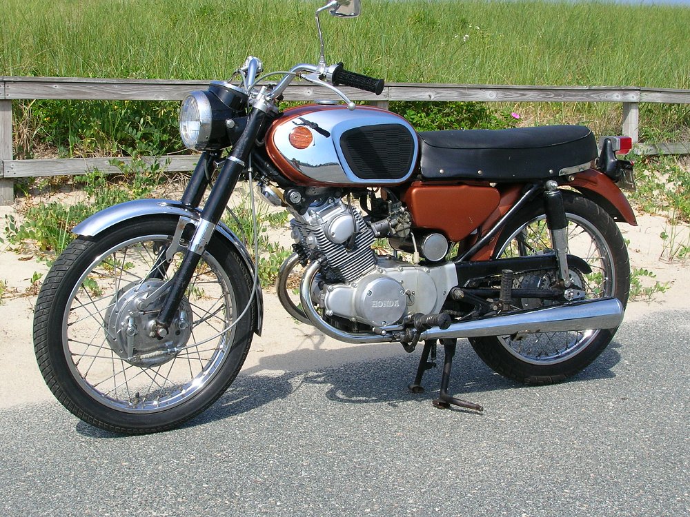 Lisa Brown's Honda CB160