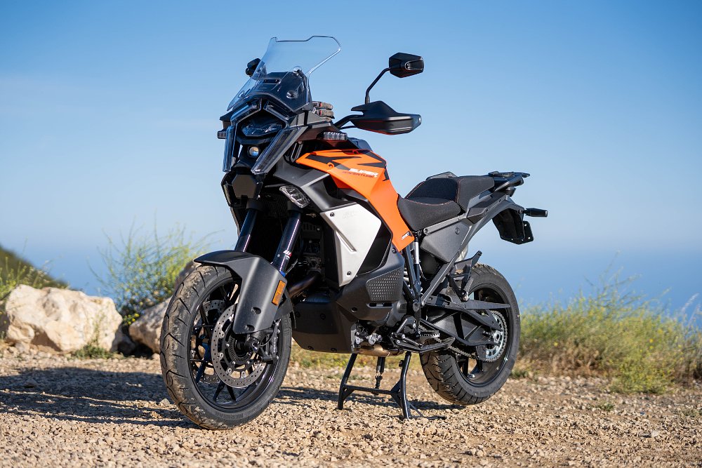 KTM's 1390 Super Adventure S EVO.