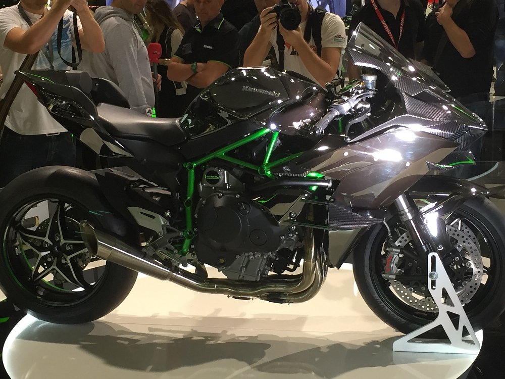 Kawasaki H2R at INTERMOT