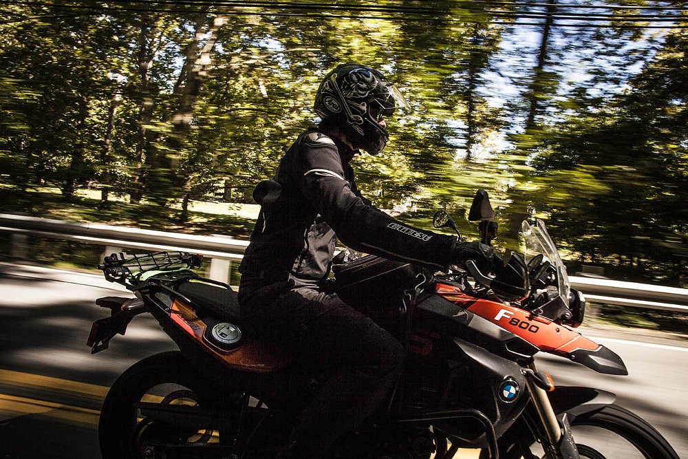 BMW F 800 GS on Route 143