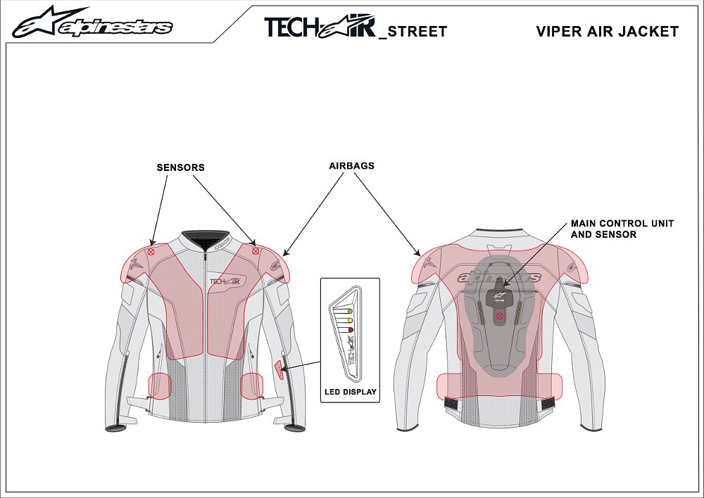 Alpinestars Tech-Air Street Airbag System