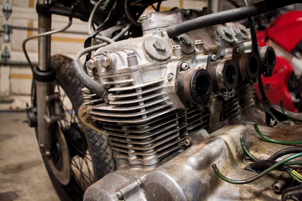350cc four-cylinder