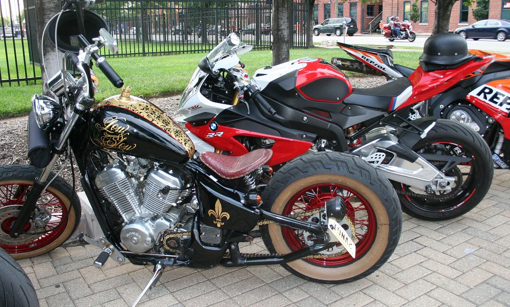 Motorcycles on Meridian