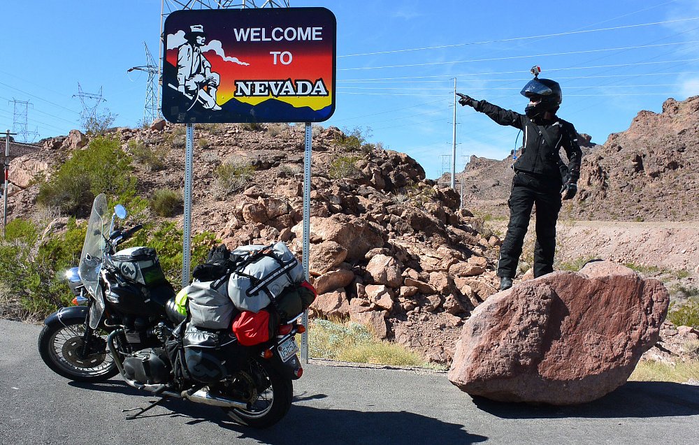 entering Nevada