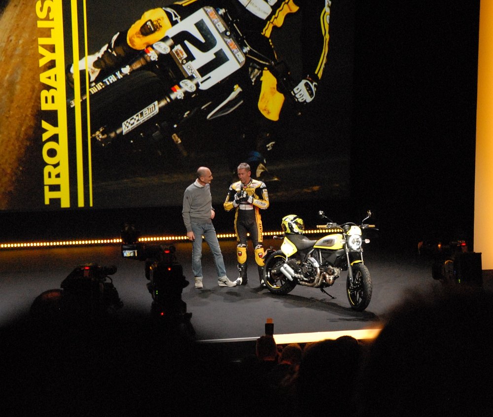 Troy Bayliss and Flat Track Pro