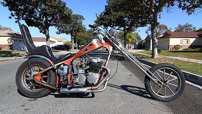 Honda chopper