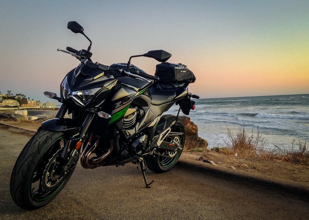 Kawasaki Z800 Pacific Coast Highway