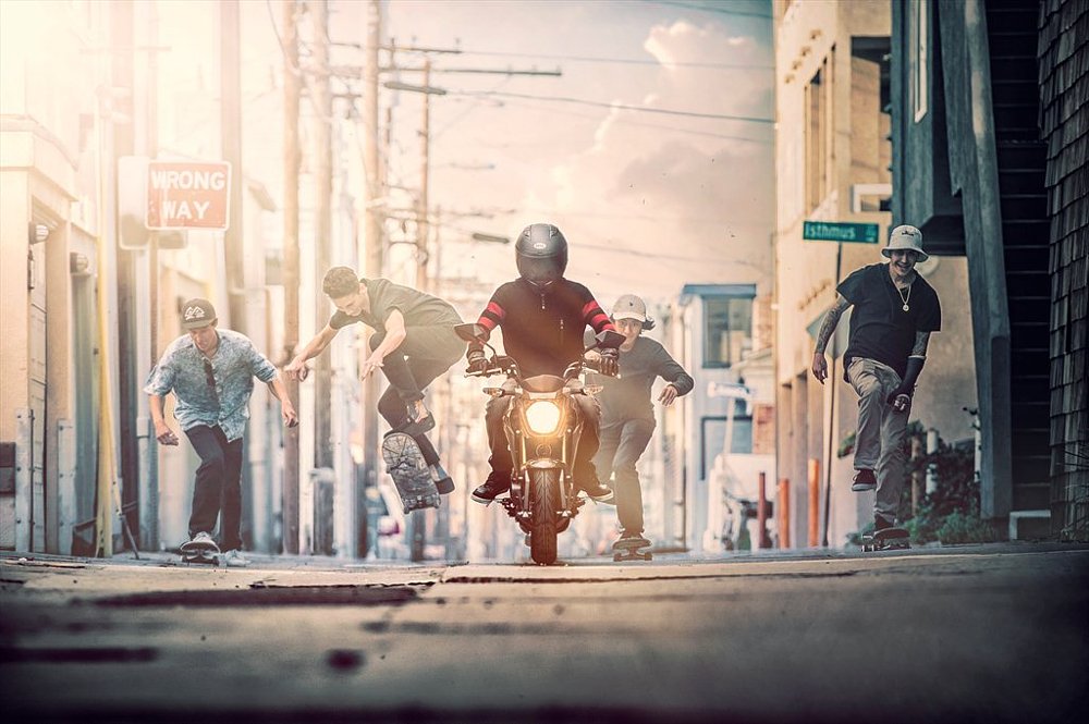 Kawasaki Z125 Pro illustration