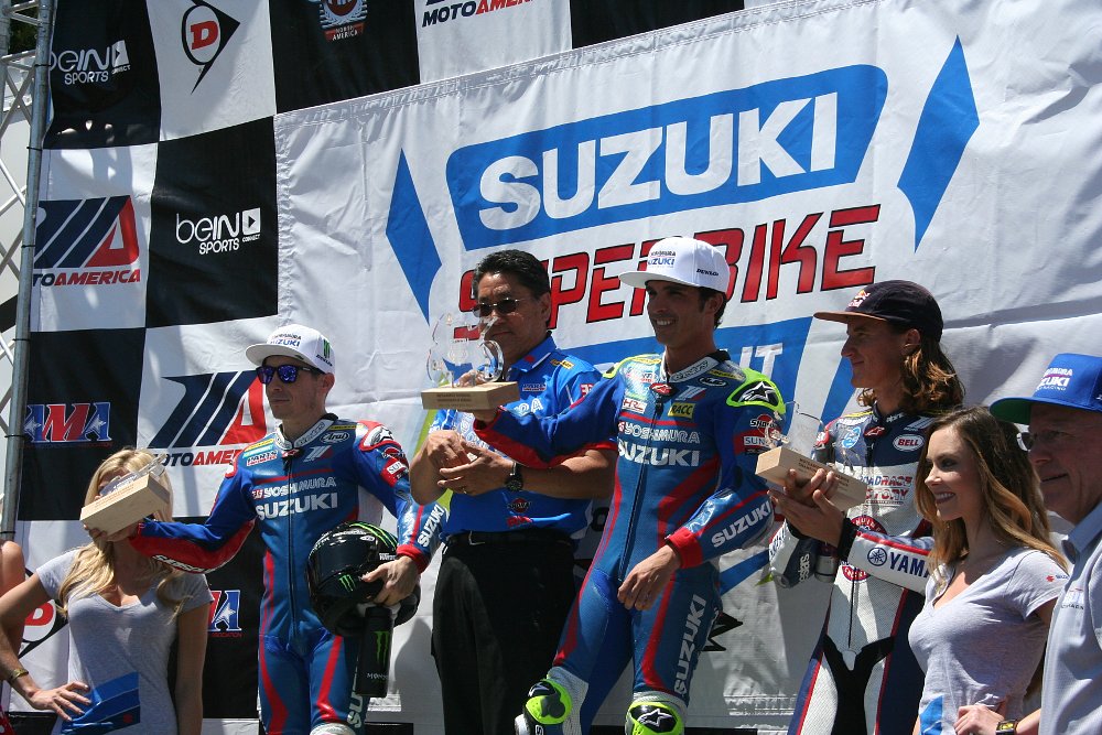 Podium at Road Atlanta