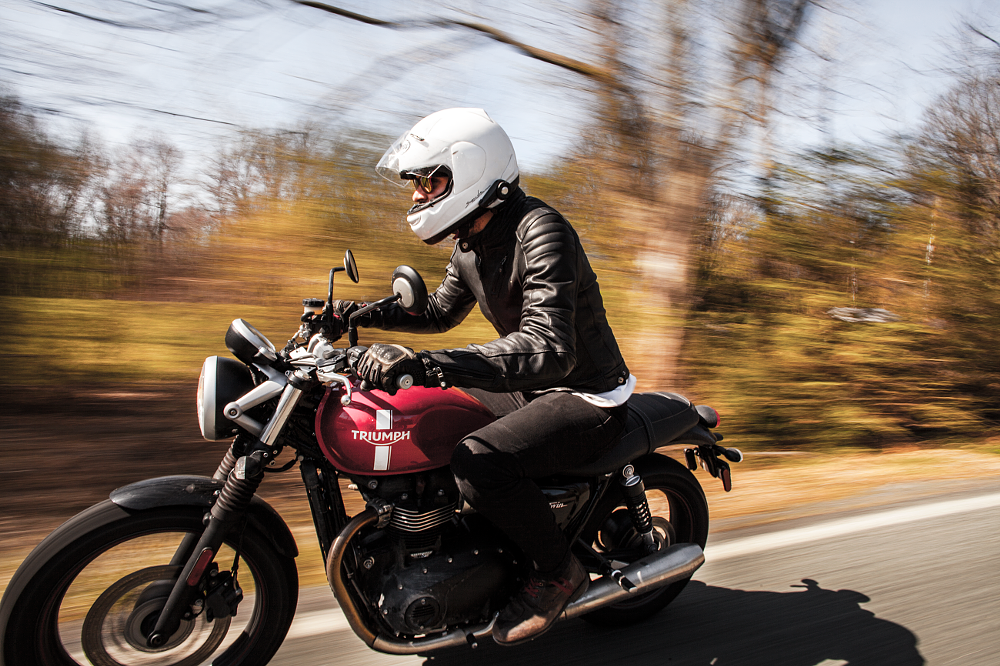 Spurgeon Dunbar Triumph Street Twin