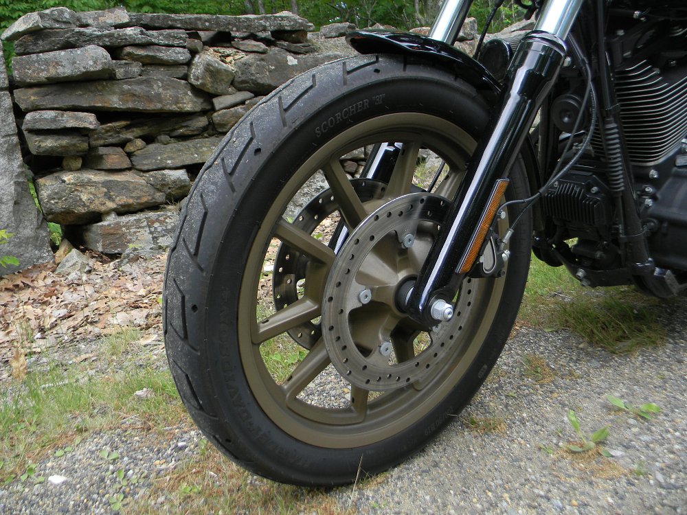 Low Rider S front brakes