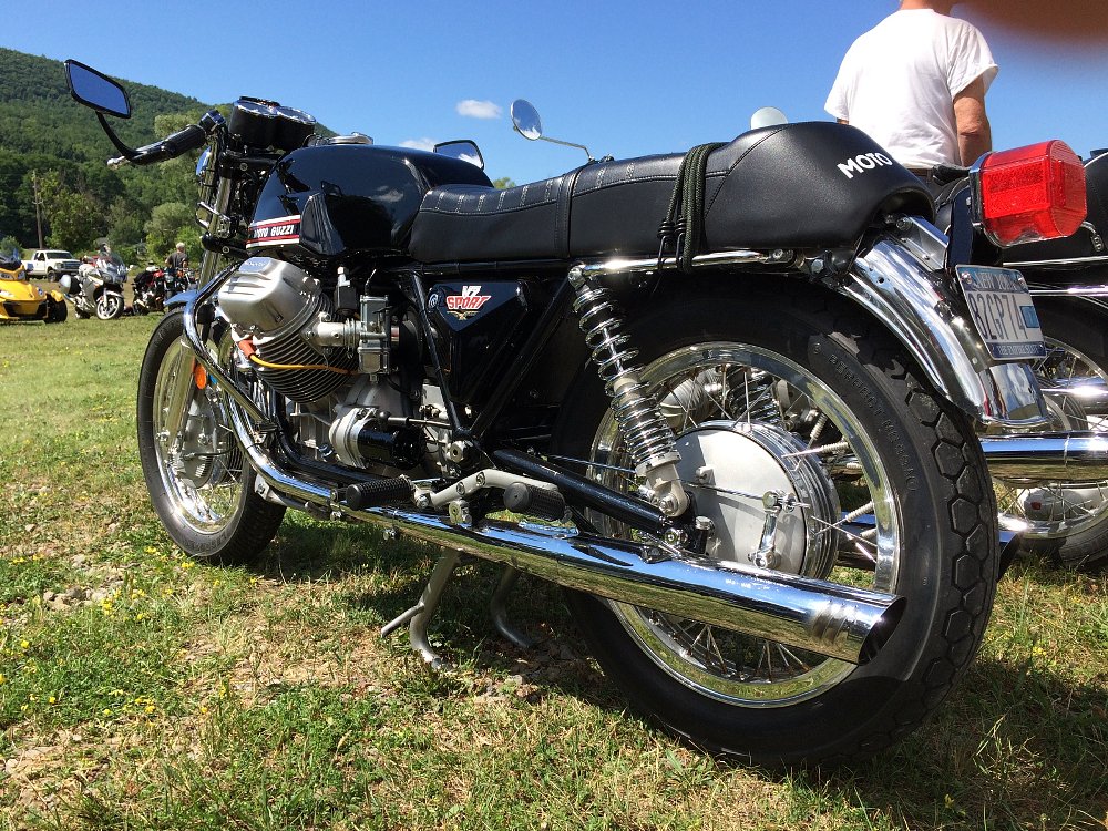 bike show at Glenn H. Curtiss Museum