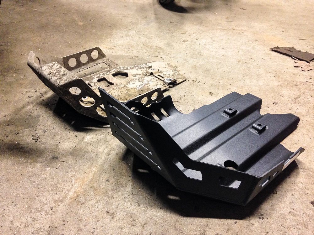 Triumph Tiger 800 XCx  AltRider Skid Plate 