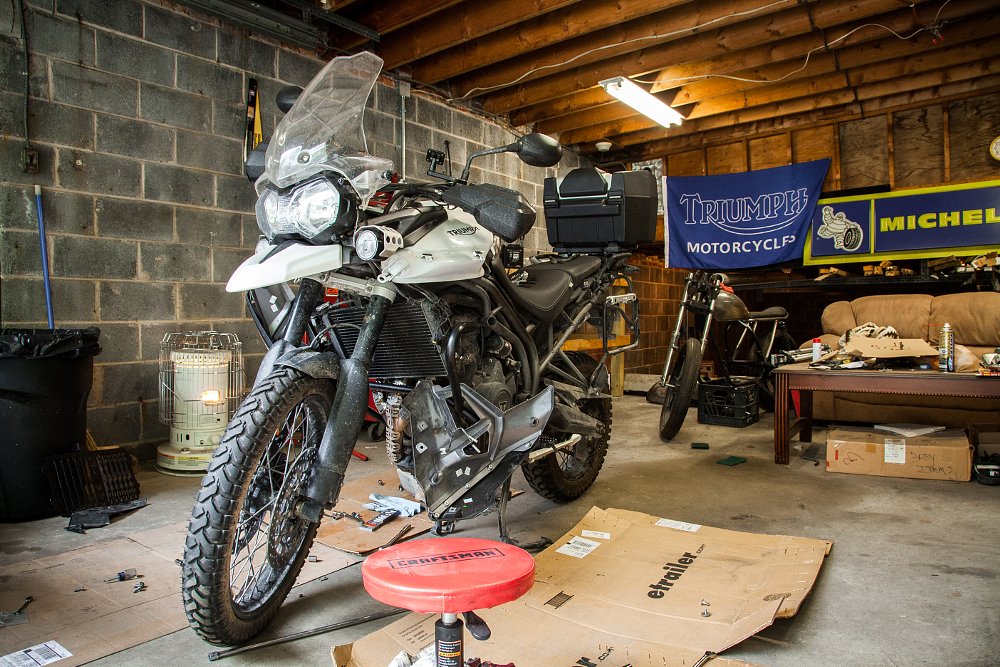 Spurgeon Dunbar Triumph Tiger 800 XCx