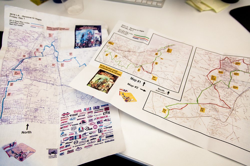 Surviving L.A. to Barstow to Vegas Maps 