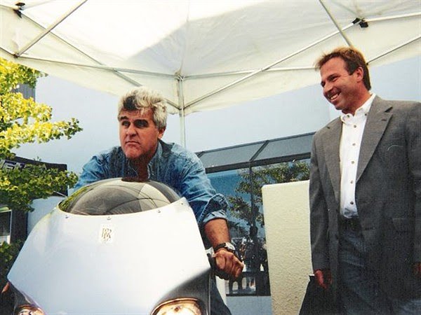Christian Travert with Jay Leno