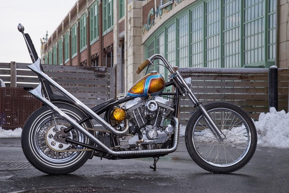 Chain-drive hardtail