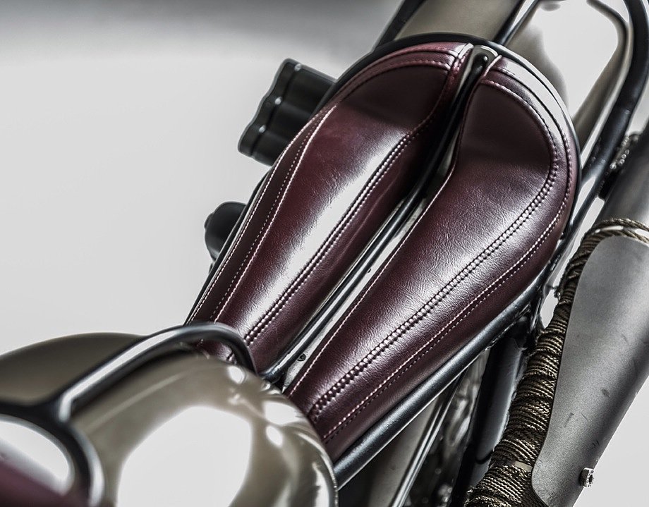 custom motorcycle seat