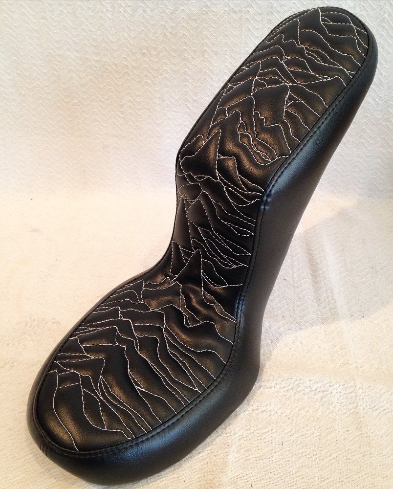 custom motorcycle seat