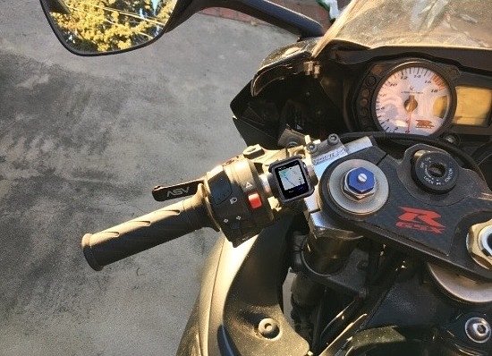 Apple Watch handlebar mount