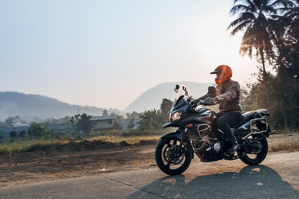 Motorcycle ride in Thailand