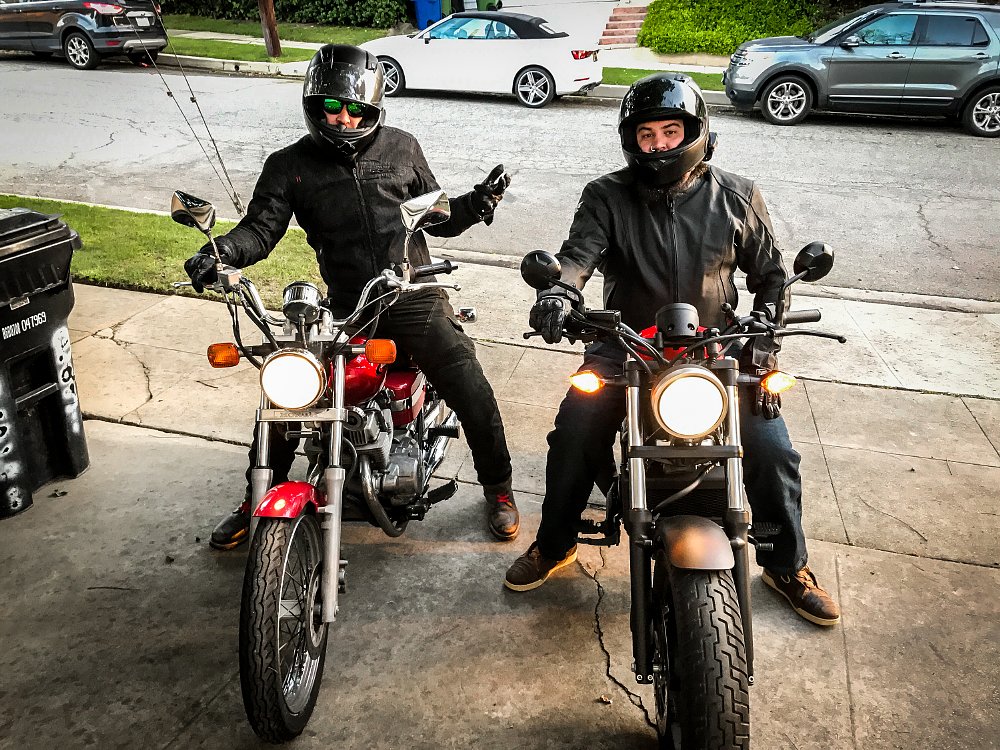 Honda Rebel First Ride Review Spurgeon Dunbar and Lemmy