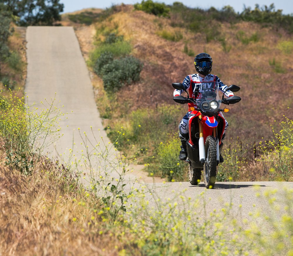 Riding the Honda CRF250L Rally