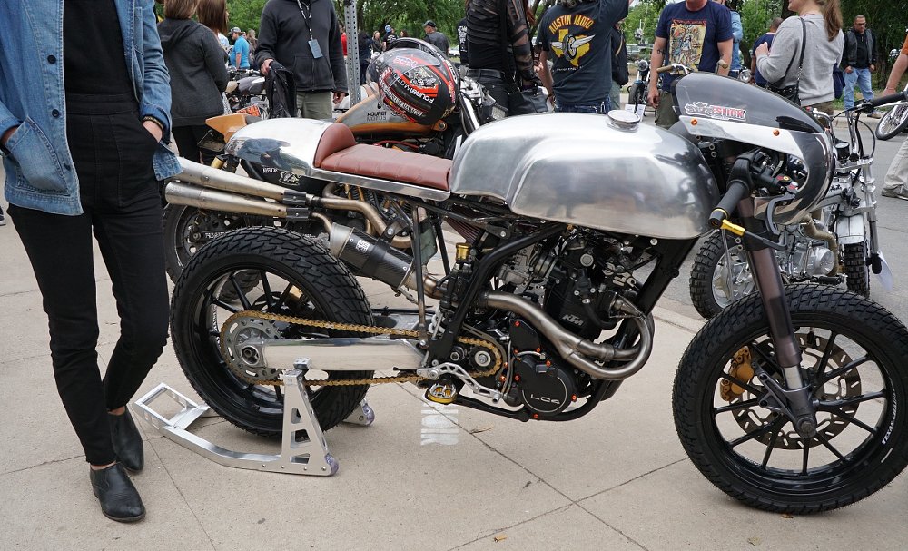 KTM-powered café racer