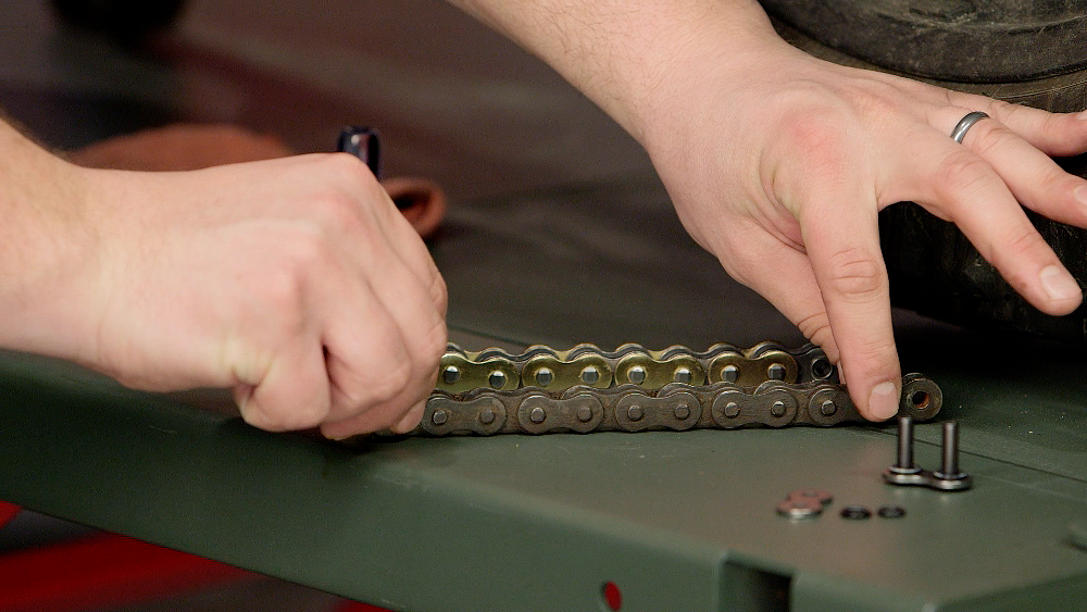 Motorcycle Chain Wear