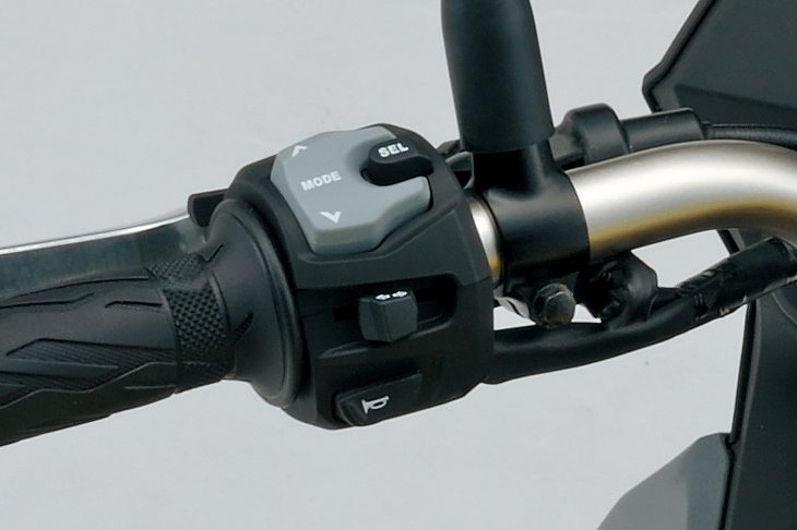 left handgrip controls