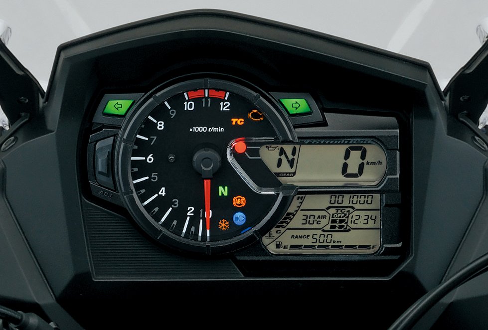 Suzuki V-Strom 650 instrument panel