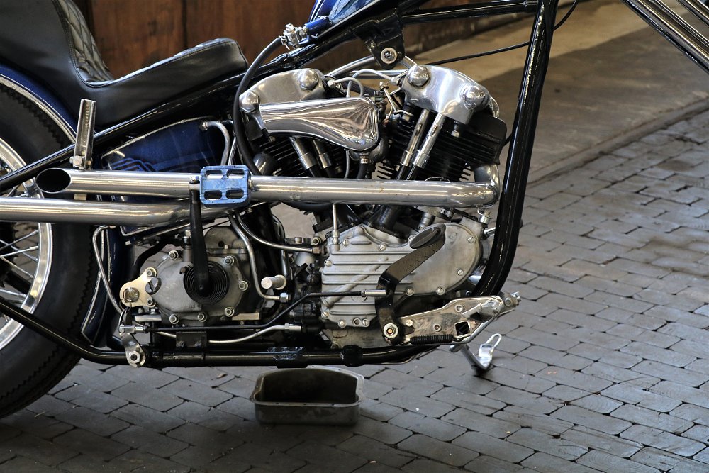Panhead oil pan