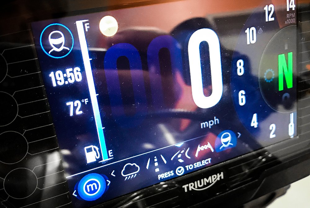 Triumph Street Triple RS TFT Dash
