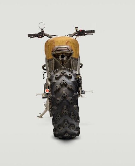 Frank custom motorcycle