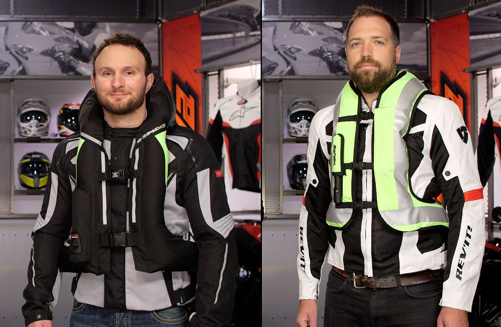 Spidi and Helite Airbag Vests
