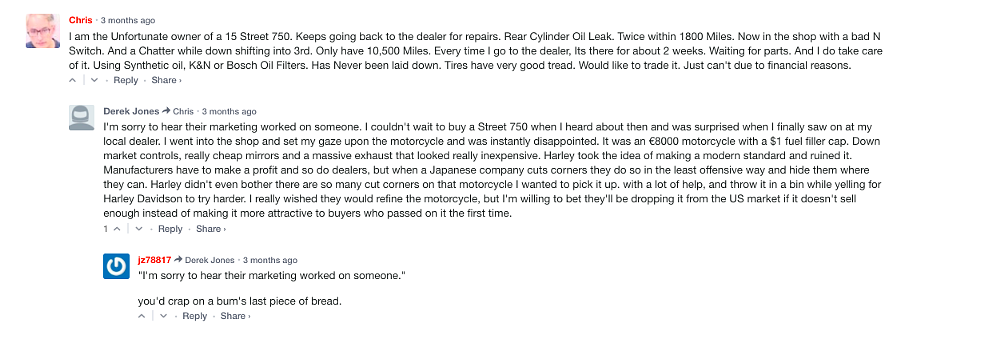 Worst Bedside Manner. RevZilla photo.