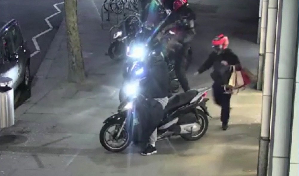 scooter robbery in London