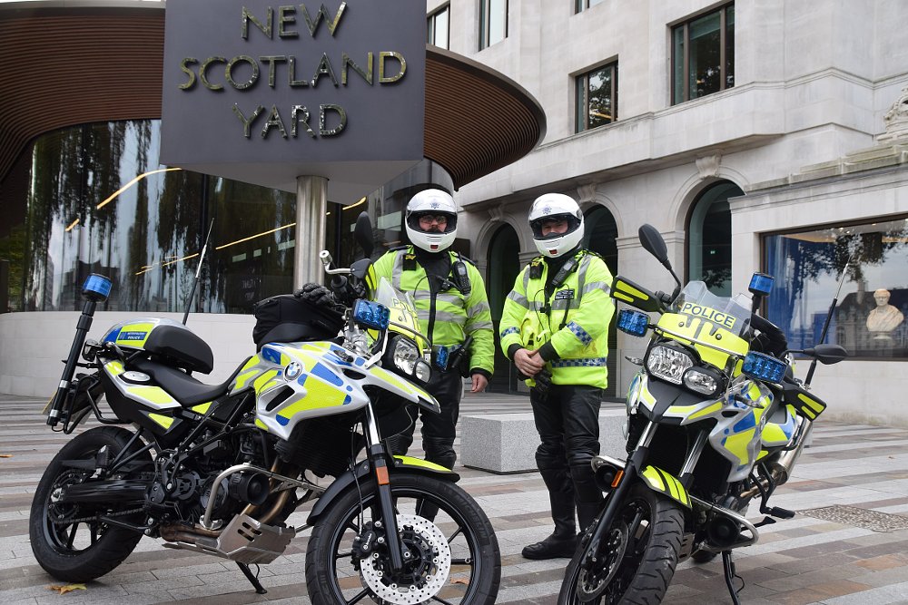 Met police motorcycles