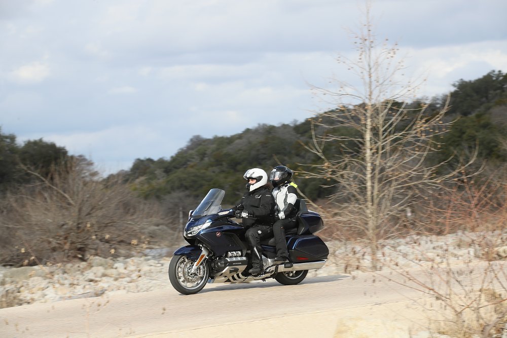 Lem and Mrs. Lem on-bike.