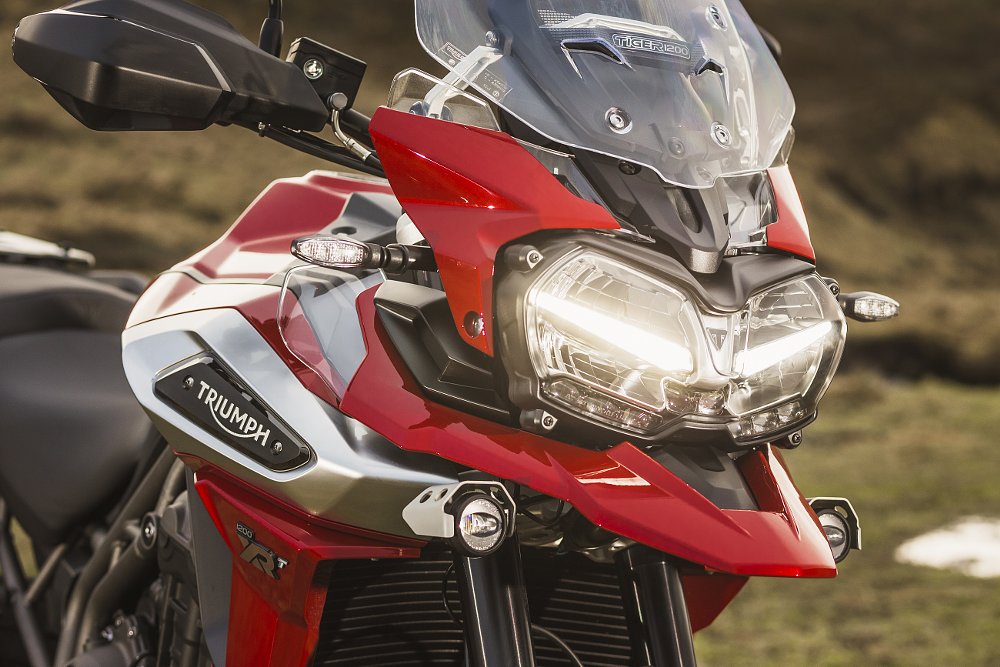 Triumph Tiger 1200 headlights